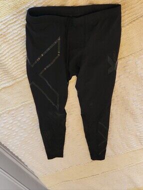 2XU Black Men's Compression Jogger Sweatpants
